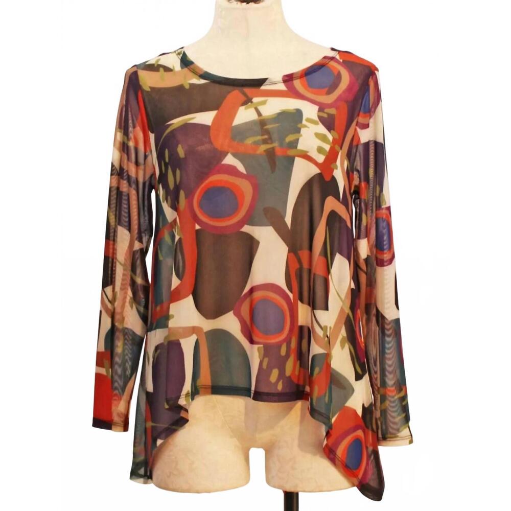NEW KOZAN women's mesh mila topper in kos